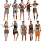 Adult Savage Halloween Leopard Print Polyester As Yi Adult Crescent Hairy Savage All yards
