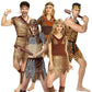 Adult Savage Halloween Leopard Print Polyester As Yi Adult Crescent Hairy Savage All yards