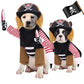 Pirate Pet Costume Dog Clothes Halloween L Polyester Pirate Killer Transformation L (suitable for pets weighing about 55kg)