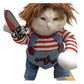 Pet Halloween Costume Small Medium Dog Cat Express Pack Sky Blue S (Bust 40-50cm)