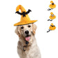 Halloween Dog Cat Hat Scarf Set Beautiful Pet Wool Felt Rabbit Hat All yards