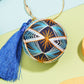 Fun Resin Keychain Blue and White Modern Style W278 [Midsummer Night] Keychain
