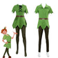 Peter Pan Cosplay Costume Boys Girls Halloween Party M Size: M; Height (cm): 160-165; Weight (kg): 50-55; Bust (cm): 86-90; Waist (cm): 70-74; Shoulder width (cm): 38; Length (cm): 60
