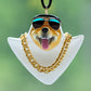 Car Hanging Decoration Xiangche Line Resin Cartoon Akita The richest man Akita local tyrants
