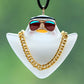 Car Hanging Decoration Xiangche Line Resin Cartoon Akita The richest duck white-faced local tyrants