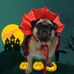 Pet Cape Halloween Cat Dog Adjustable Cloth Purple Horn Cape Free size