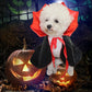Pet Cape Halloween Cat Dog Adjustable Cloth Bat cape purple Free size