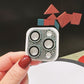 Yixi Camera Lens Protector iPhone 17 Pro Diamond Frosted [integrated all-inclusive diamond lens film] pink iPhone 17Pro