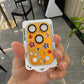 Yixi Camera Lens Protector iPhone 18 Pro Max Frosted Al Diamond orange iPhone 18PROMAX