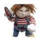Pet Halloween Costume Small Dog Cat Standing Snowman Transformation Costume M (Chest 50-60cm)