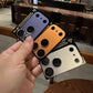 Yixi Camera Lens Protector iPhone 18Pro Max Diamond series integrated lens protector - all-in-one lens protection [orange] iPhone 17Pro
