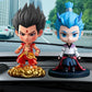 Nezha Bobblehead Car Dashboard Ornament Resin Combination model-nezha [black hair] + donghai ao bing [standing model]
