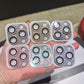 Yixi Lens Protector iPhone 17Pro Diamond Alu [all-inclusive full diamond lens film] yuanfeng blue iPhone 18PRO