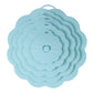 Food-Grade Silicone Stretchable Sealing Lids Set of 5 – Leak-Proof Reusable Covers for Bowls, Cups, Plates & Pots, BPA-Free, Heat Resistant to 230°C, Airtight Kitchen Freshness Keepers in Pastel Colors with Flower Knob (Purple)