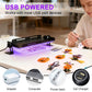 High-Efficiency 96 LED UV Curing Light for Resin and Epoxy Crafting – USB-Powered Desktop Lamp for DIY Jewelry, Halloween Ornaments, and Quick-Dry UV Glue Projects with Adjustable Stand (50LEDS)