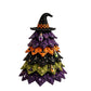 Spooky DIY Felt Halloween Tree Kit – Create a Whimsical Holiday Centerpiece with Pre-Cut Fabric, Plush Fill, and Adorable Ghostly Charms for Mantel, Desk, or Shelf Décor. (Large Black Cat)