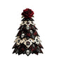 Spooky DIY Felt Halloween Tree Kit – Create a Whimsical Holiday Centerpiece with Pre-Cut Fabric, Plush Fill, and Adorable Ghostly Charms for Mantel, Desk, or Shelf Décor. (Witch Hat)