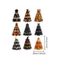 Spooky DIY Felt Halloween Tree Kit – Create a Whimsical Holiday Centerpiece with Pre-Cut Fabric, Plush Fill, and Adorable Ghostly Charms for Mantel, Desk, or Shelf Décor. (Ghost & Moon)