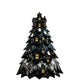 Spooky DIY Felt Halloween Tree Kit – Create a Whimsical Holiday Centerpiece with Pre-Cut Fabric, Plush Fill, and Adorable Ghostly Charms for Mantel, Desk, or Shelf Décor. (Ghost & Moon)