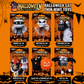 Delight your feline friend this spooky season with our Halloween-themed catnip toys, featuring plush skeletons, mummies, and pumpkins that awaken your cat’s playful instincts for hours of self-amusing fun. (Lace Ghost)