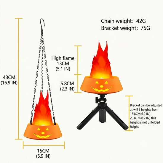 LED Halloween Jack-o&