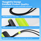 Waterproof Phone Pouch with Adjustable Lanyard, Touch-Sensitive Transparent Dry Bag for Swimming, Diving, Surfing, Hot Springs and Water Park Activities, Fits Most Smartphones (Mint)