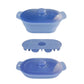 Foldable Food-Grade Silicone Steamer Pot with Lid and Steamer Rack – Space-Saving Collapsible Cookware for Microwave, Air Fryer, Camping, and Outdoor Meals, Available in Round and Rectangular Sizes (Rectangular Style, Dark Blue)