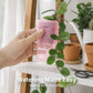 Self-Watering Square Seedling Pot with Adjustable Humidity Dome – Semi-Transparent Pink Plastic Planter for Mini Succulents, Carnivorous Plants, and Propagation, Ideal for Desks, Shelves, and Kids Gardening (12PCS)