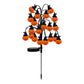 Bring Eerie Charm to Your Outdoor Space with Solar-Powered Halloween Stake Lights – Pumpkin, Skull, Spider & Pirate Motifs, 20 LED, Auto On/Off, Perfect for Garden Paths (Big-Eye Pumpkin, 2PCS)
