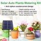 Solar-Powered Automatic Drip Irrigation Kit with 180° Adjustable Stake, 15m Watering Hose for Up to 15 Potted Plants—Ideal for Balcony, Patio, Greenhouse, and Outdoor Garden Auto-Watering While You&