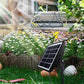 Solar-Powered Automatic Drip Irrigation Kit with 180° Adjustable Stake, 15m Watering Hose for Up to 15 Potted Plants—Ideal for Balcony, Patio, Greenhouse, and Outdoor Garden Auto-Watering While You&