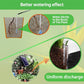 Solar-Powered Automatic Drip Irrigation Kit with 180° Adjustable Stake, 15m Watering Hose for Up to 15 Potted Plants—Ideal for Balcony, Patio, Greenhouse, and Outdoor Garden Auto-Watering While You&