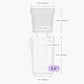 Self-Watering Double-Layer Square Planter Set for Effortless Plant Propagation and Succulent Display – Features a Transparent Reservoir with Measurement Marks and a Semi-Transparent Inner Pot to Monitor Root Growth and Water Level (2.5", 10PCS)