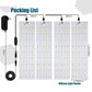 Indoor Full Spectrum LED Plant Grow Light Panel with Smart Timer – Adjustable Brightness, 3 Lighting Modes, and Auto On/Off for Seedlings, Succulents, Herbs, and Potted Plants in Shelves, Racks, or Cabinets (30×8 Triple Heads + Adapter)