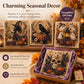 Spooky Cute Halloween 3D Diamond Painting Set for Home Decor & DIY Gifting (Purple, Orange, Black, Beige)