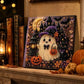 DIY Halloween Ghost Diamond Painting Kit for Wall Decor, Fun Craft for Beginners (purple)