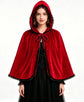1pcsAdult Halloween Costume Cloak, Perfect for Themed Parties, Cosplay, and Fantasy Dress-Up (Red)