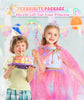 Girls Princess Role Play Set for Birthday Parties, Tea Time, Dress-Up Games & Performances (Pink)