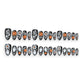 30Pcs Press-On Nails for Halloween, Salon-Grade DIY Fake Nails for Women’s Holiday Nail Art (Black)