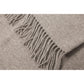 Chiswick Throw - Merino Wool/Cashmere - Stone