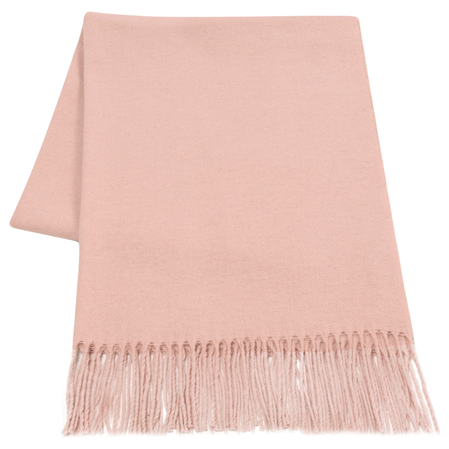 Paddington Scarf Fine Merino Wool Blend - Blush