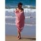 PORTSEA TURKISH COTTON TOWEL - CHERRY