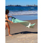 PORTSEA TURKISH COTTON TOWEL - MINT