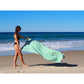 PORTSEA TURKISH COTTON TOWEL - MINT