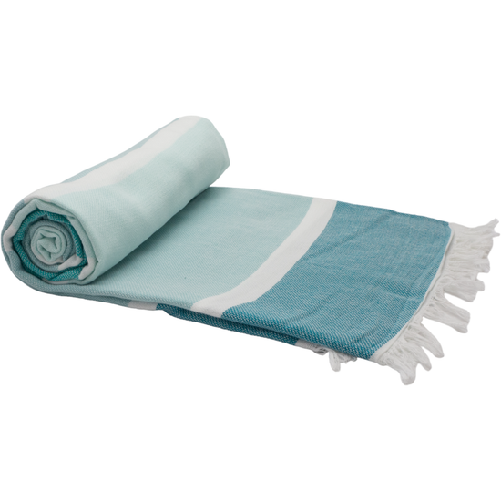 SORRENTO TURKISH COTTON TOWEL - OCEAN