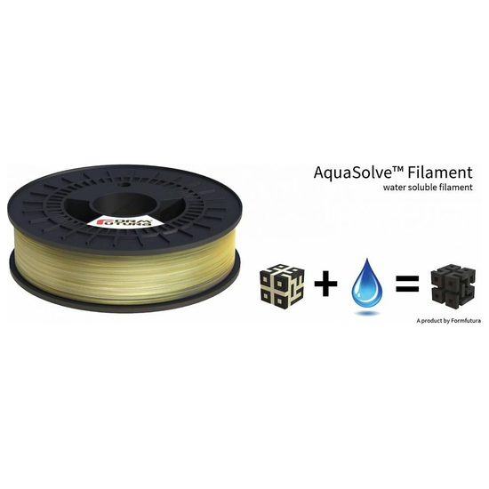 PVA Support Filament AquaSolve - PVA 1.75mm Natural 300 gram 3D Printer Filament