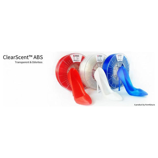 ABS Filament ClearScent ABS 1.75mm Clear 750 gram 3D Printer Filament