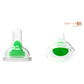 PLA Filament Copper 3D PLActive - Innovative Antibacterial 1.75mm 750gram Apple Green Color 3D Printer Filament