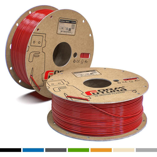 Glass feel recycled PETG Filament ReForm - rPET 2.85mm 1000 gram Red 3D Printer Filament