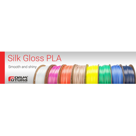PLA Filament Silk Gloss PLA 2.85mm 750 gram Brilliant Orange 3D Printer Filament